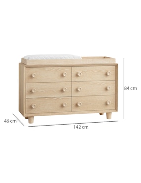 Cambiador Vivienne de madera unisex