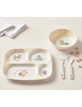 Set alimentación Winne Pooh 4 piezas
