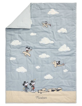 Colcha Mickey Clouds