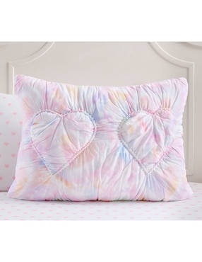Funda para almohada Tie Dye Heart