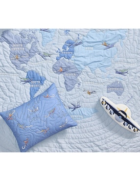 Colcha Airplane Map