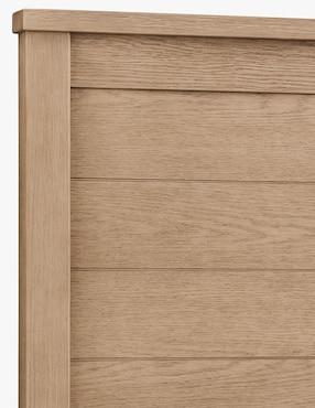 Cama Charlie Seadrift de madera individual