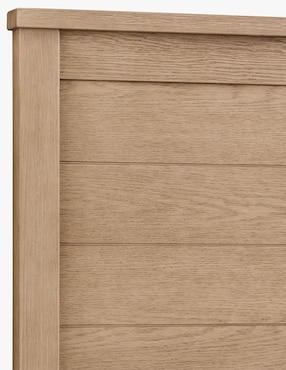 Cama Charlie Seadrift de madera individual