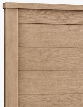 Cama Charlie Seadrift de madera matrimonial