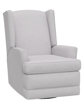 Mecedora Modern Wingback Pottery Barn Kids de madera