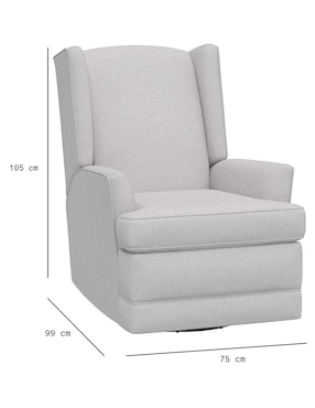 Mecedora Modern Wingback