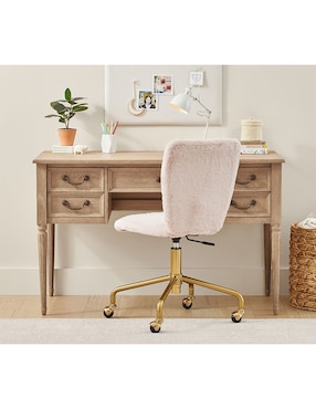 Escritorio con organizador Blythe Storage de madera