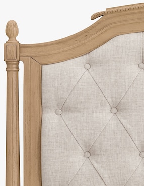 Cama Blythe de madera matrimonial