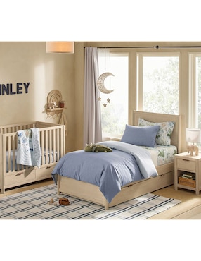 Juego de sábanas de algodón Pottery Barn Kids Tropical Map