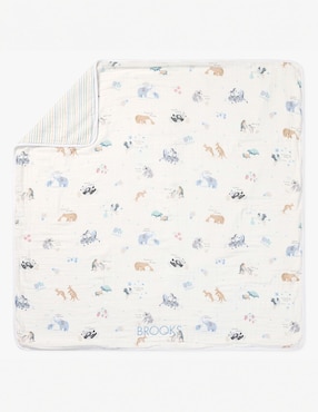 Cobija de tejido plano Pottery Barn Kids Avery para bebé