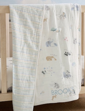 Cobija de tejido plano Pottery Barn Kids Avery para bebé