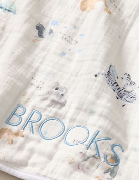 Cobija de tejido plano Pottery Barn Kids Avery para bebé