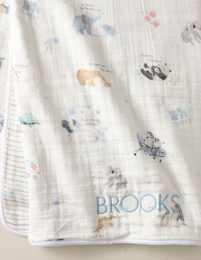 Cobija de tejido plano Pottery Barn Kids Avery para bebé