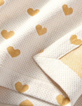 Cobija de tejido plano Modern Cozy para bebé niña