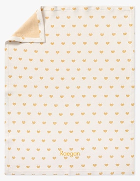 Cobija de tejido plano Modern Cozy para bebé niña