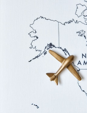 Pizzara Airplane Magnet de lino