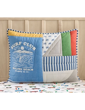Funda para almohada Pottery Barn Kids Chase Surf