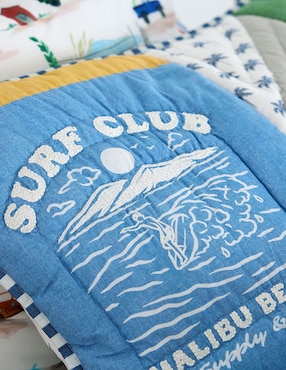 Funda para almohada Pottery Barn Kids Chase Surf