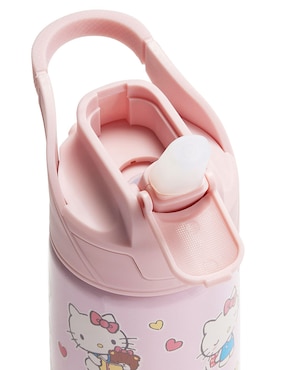 Termo de acero inoxidable Mackenzie Hello Kitty con tapa flip top 550 ml