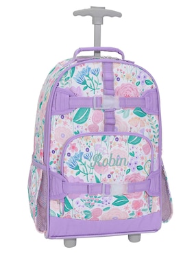 Mochila escolar Pottery Barn Kids Mackenzie Lavender para niña