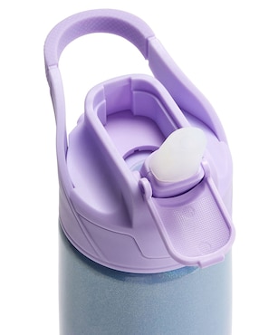 Termo de acero inoxidable Mackenzie Ombré con tapa rosca 651 ml