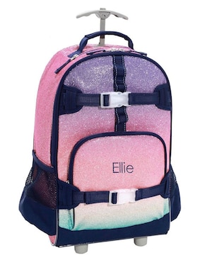 Mochila escolar Mackenzie Rainbow impermeable para niña