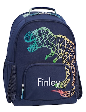 Mochila escolar Mackenzie T-Rex Blueprint unisex