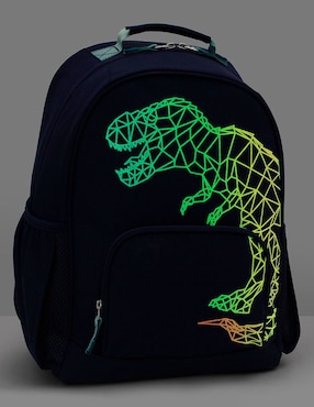 Mochila escolar Mackenzie T-Rex Blueprint unisex