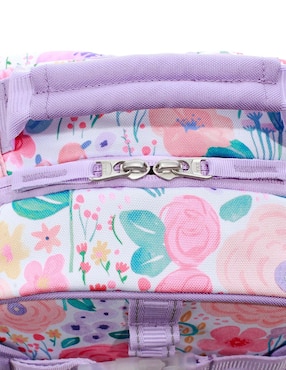 Mochila escolar Mackenzie Lavender impermeable para niña
