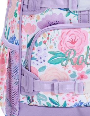 Mochila escolar Mackenzie Lavender impermeable para niña