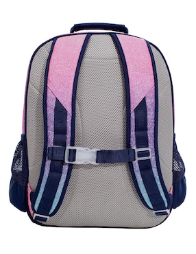 Mochila escolar Mackenzie Rainbow impermeable para niña