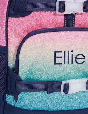 Mochila escolar Mackenzie Rainbow impermeable para niña