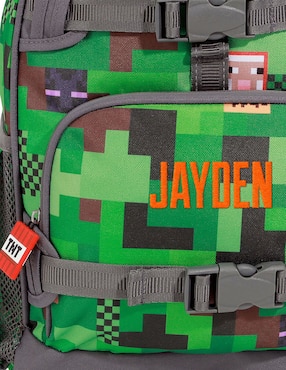Mochila escolar Mackenzie Minecraft para niño