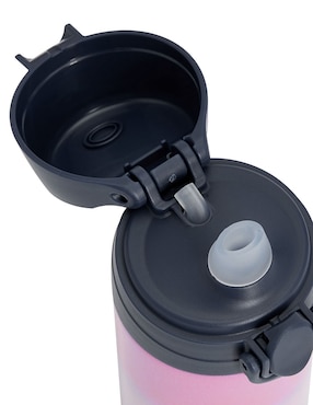 Termo de acero inoxidable Mackenzie Rainbow con tapa a presión 355 ml
