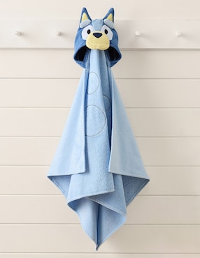 Toalla con gorro Bluey Kid Wrap Bluey de algodón infantil