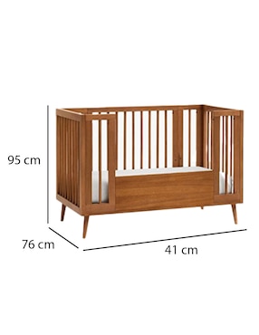 Cuna convertible Mid-Century Grow With Me