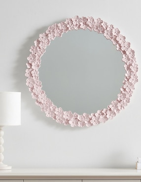 Espejo circular Hydrangea