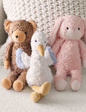 Peluche cigüeña Natural Plush de 33 cm