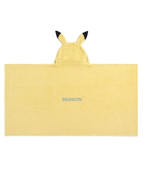 Toalla con gorro Pokémon Pikachu de algodón