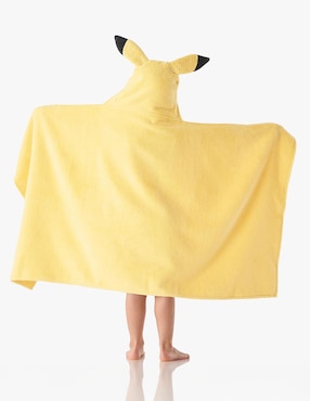 Toalla con gorro Pokémon Pikachu de algodón