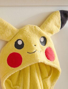Toalla con gorro Pokémon Pikachu de algodón