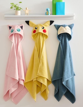 Toalla con gorro Pokémon Pikachu de algodón