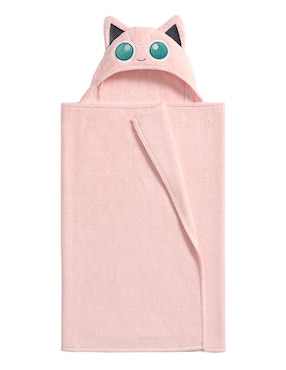 Toalla con gorro Pokémon Jigglypuff de algodón infantil