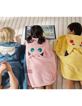 Toalla con gorro Pokémon Snorlax de algodón infantil