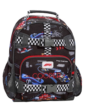 Mochila escolar Formula 1 para niño