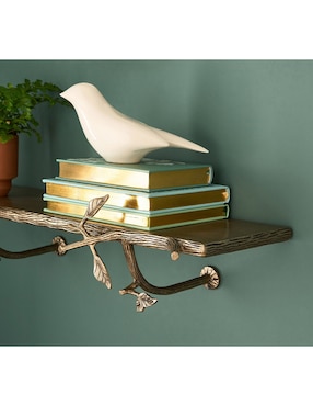 Repisa armable Sculpted Bird de aluminio