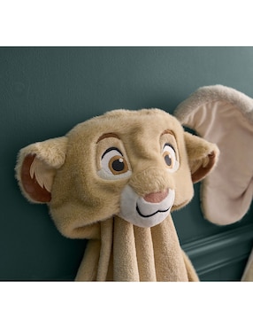 Toalla con gorro Disney Simba de algodón