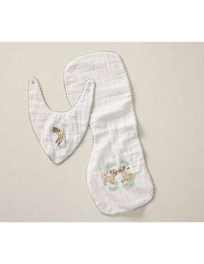 Set babero Disney 2 piezas