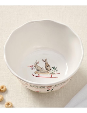 Bowl navideño Riley Sheehey de melamina