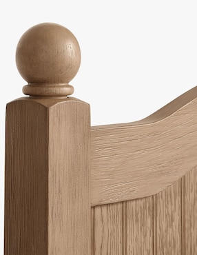 Cama Catalina de madera individual